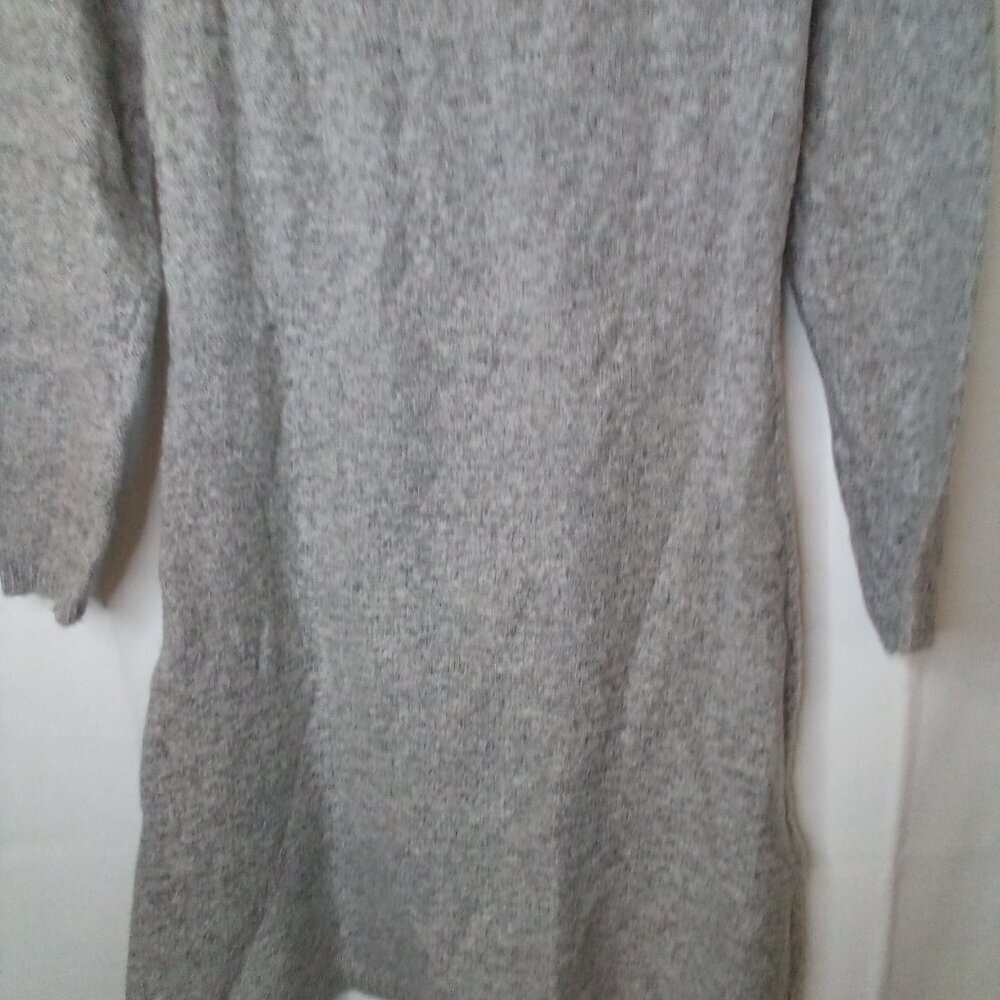 Maurices Sweater Dress Women XS Long Sleeve Soft Stretch Gray Pink - Picture 14 of 15